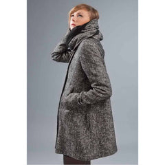 Coat Leonie - Swing Coat by French Designer Madeva