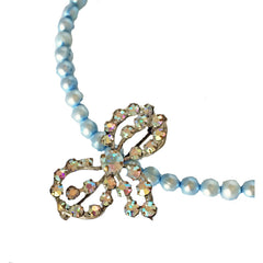 GANSE BRILLANTE - Vintage French Brooch Necklace