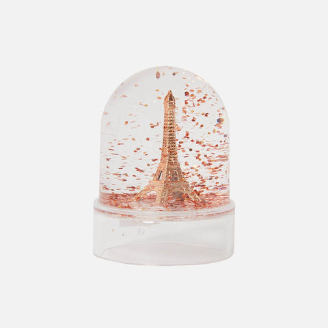 Paris Snow Globe - Eiffel Tower - Copper