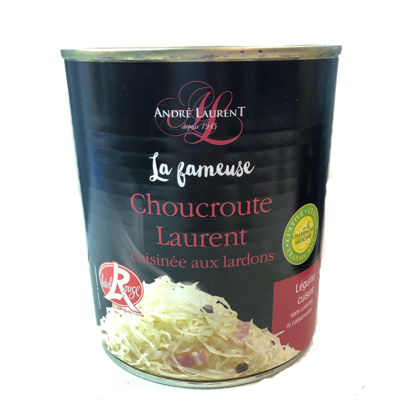 French Sauerkraut - Choucroute aux Lardons - Andre Laurent