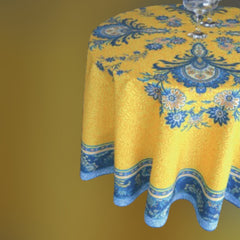 Provence Valdrome Haveli Tablecloth - Yellow