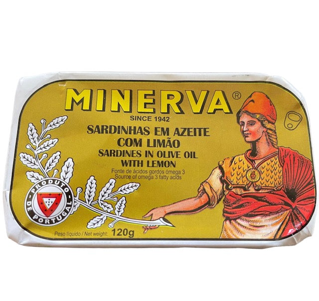 Sardines in Olive Oil with Lemon - Minerva