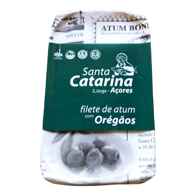 Gourmet Tuna Fillets in Olive Oil with Oregano - Santa Catarina