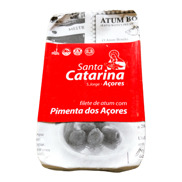 Gourmet Tuna Fillets in Olive Oil with Azorean Peppers - Santa Catarina
