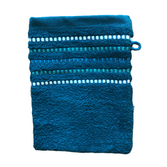 French Pocket Washcloth - Embroidered
