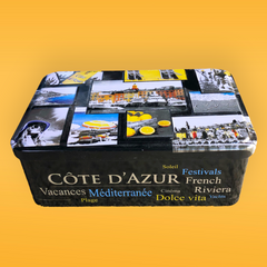 Sugar Tin Box Cote d'Azur