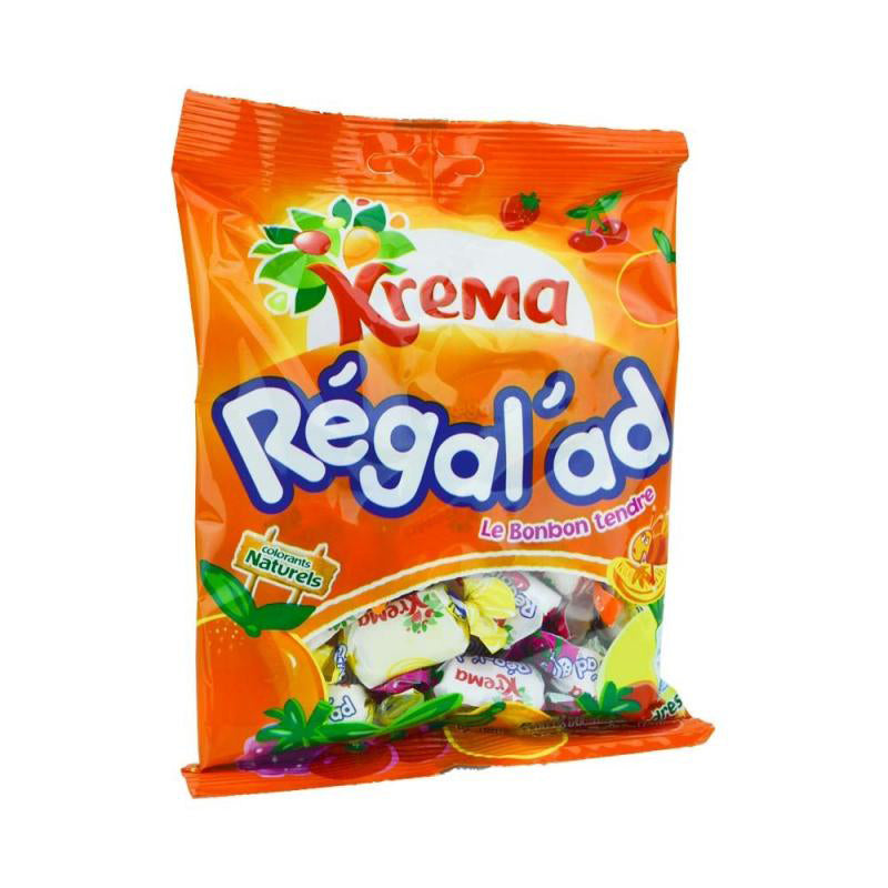 Regalad French Fruit Flavored Candy - Krema